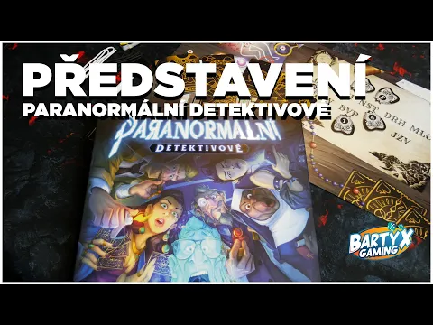 Paranormální Detektivové - Představení deduktivní party hry s duchy