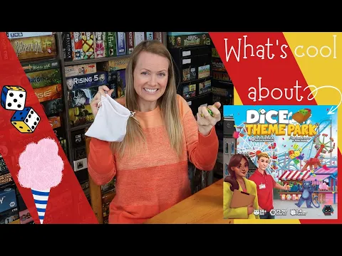 DICE THEME PARK | A Review with Phase Breakdown of a Dice Worker Placement Strategy Game