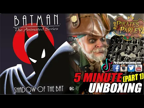 Batman: The Animated Series Adventures- Shadow of the Bat - 5 minute UNBOXING