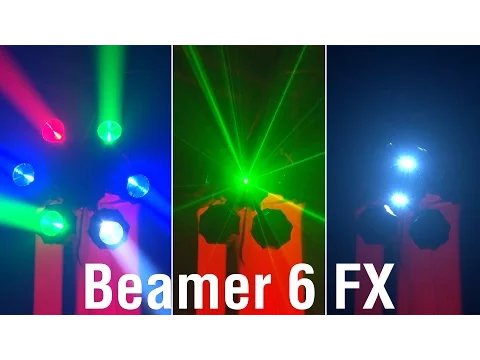 Product video thumbnail for Chauvet Beamer 6 FX 3-in-1 LED Effects Light