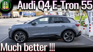 NEW Audi Q4 E-Tron 55 quattro - 110 km/h (68mph) range test
