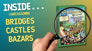 Carcassonne Expansion 8 – Bridges, Castles and Bazaars | Inside with João Ricardo Ep785