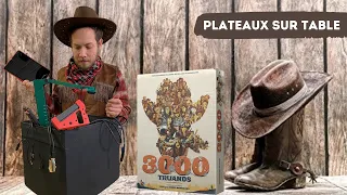 3000 Truands - Plateaux sur table - Critique