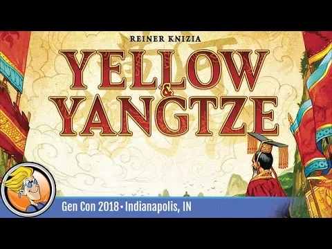 Yellow & Yangtze — game overview at Gen Con 2018