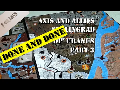 Axis and Allies Stalingrad Solo Part 3