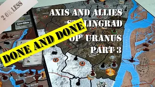 Axis and Allies Stalingrad Solo Part 3