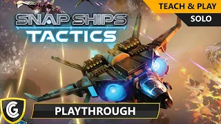 Snap Ship Tactics | Teach & Playthrough