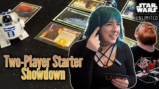 BIG CARD GO BOOM - Star Wars Unlimited Two-Player Starter Gameplay