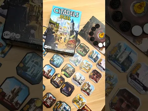 Citadels Duel Preview - 2-Player heat (Board Games Direct 2026)