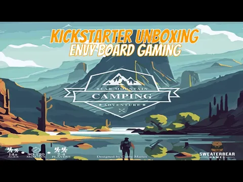Bear Mountain Camping Adventure Kickstarter Unboxing