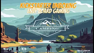 Bear Mountain Camping Adventure Kickstarter Unboxing