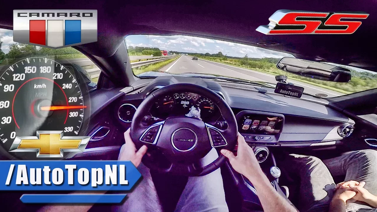CHEVROLET CAMARO SS AUTOBAHN POV TOP SPEED by AutoTopNL