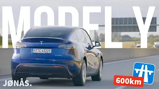 Model Y Langstreckentest - schafft es 400km auf der Autobahn?