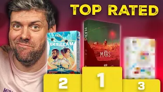 Top 3 Rated Board Games at Each Complexity Level