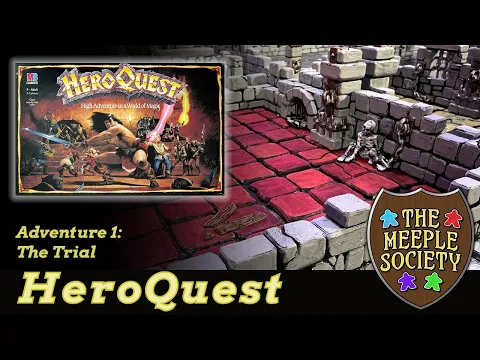 HeroQuest (Reposted) LIVE Gameplay: Adventure 1: The Trial