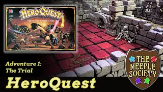 HeroQuest (Reposted) LIVE Gameplay: Adventure 1: The Trial