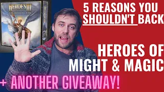 5 Reasons You SHOULDN'T Back - Heroes of Might and Magic 3 (and Another Giveaway!)