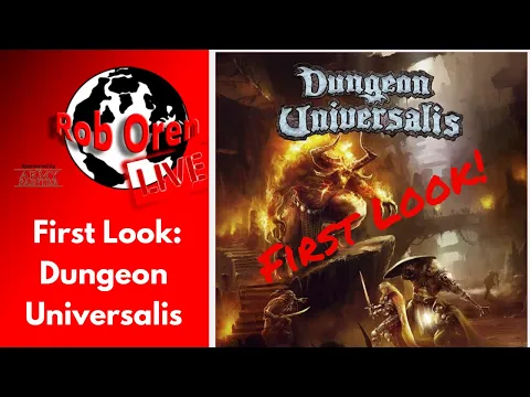 Rob Looks At Dungeon Universalis Live!