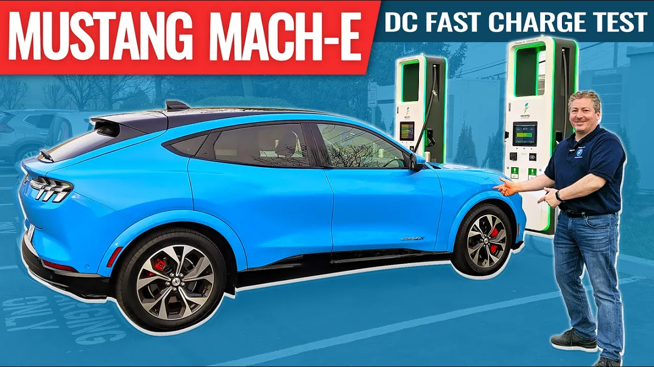 Mustang Mach-E DC Fast Charge Test