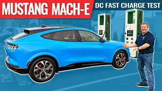 Mustang Mach-E DC Fast Charge Test