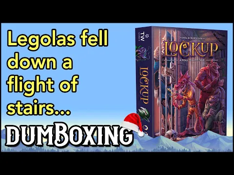 Detailed Unboxing Lockup: A Roll Player Game【ツ】The Mountain Gamer