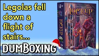 Detailed Unboxing ➤ Lockup: A Roll Player Game【ツ】The Mountain Gamer