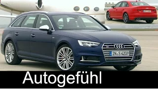 Audi S4 Limousine & Audi S4 Avant Sound/Exterior/Interior new neu