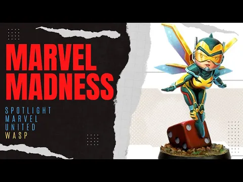 Marvel Monday!!! Spotlight Marvel United: Wasp!!! Cmon Games