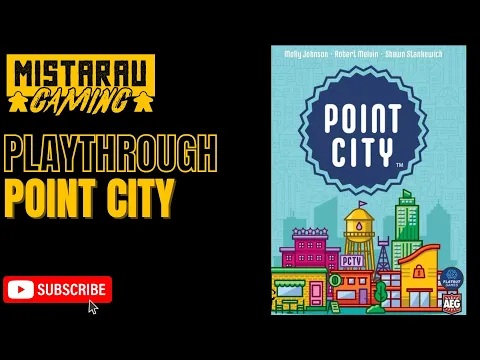 Point City | How to Play | Solo Playthrough | Mista Rau Gaming