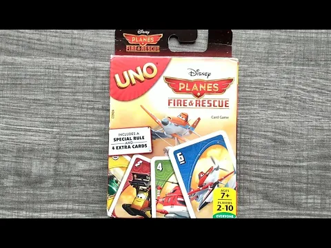 UNO Disney Planes Fire & Rescue Card Game