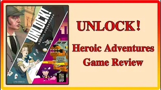 Unlock! Heroic Adventures - Escape Room game Review