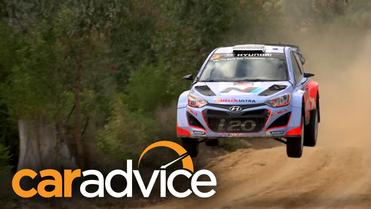 WRC hot laps with Chris Atkinson