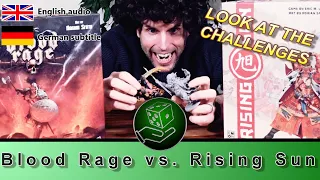 Board Game Genres: Rising Sun vs. Blood Rage