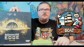 Andromeda's Edge | Czy to będzie sztos ? | Boat Board Games