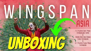 Wingspan Asia Unboxing
