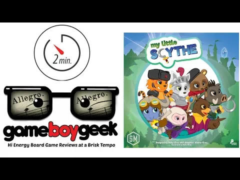 The Game Boy Geek's Allegro (2-min Review) of My Little Scythe