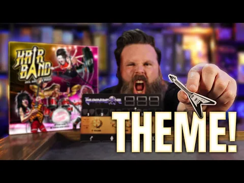 Dripping w/ Hair Spray & Theme! Hair Band Board Game Review