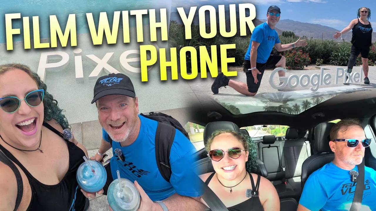 How to make a YouTube Video with your Phone / Mustang Mach-E Road Trip to Coachella!