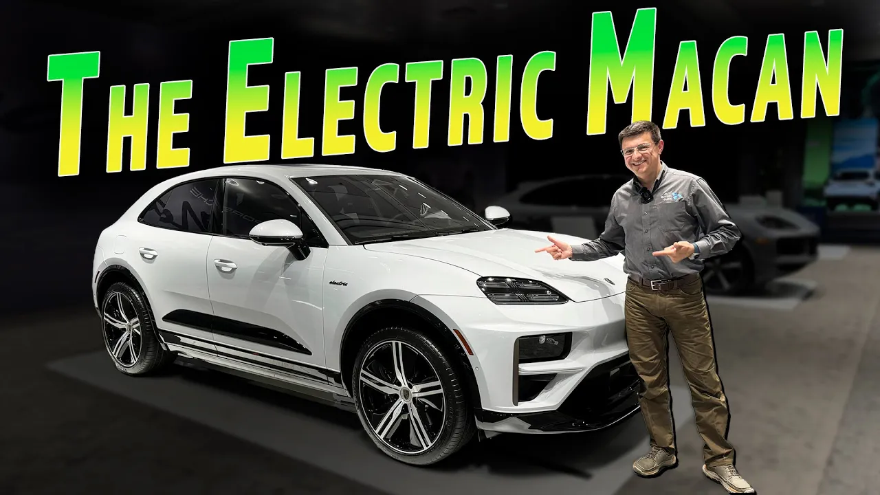 2024 Porsche Macan EV First Look
