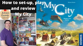 How to set-up play and review plus solo playthrough My City