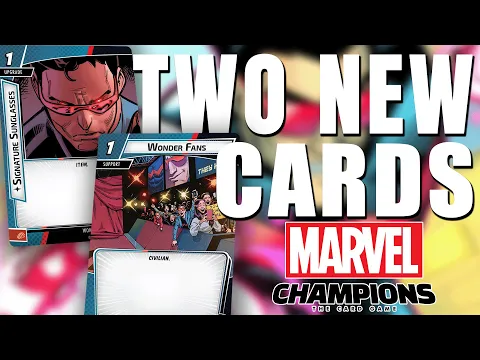 Two New Cards From The Wonderman Hero Pack Marvel Champions