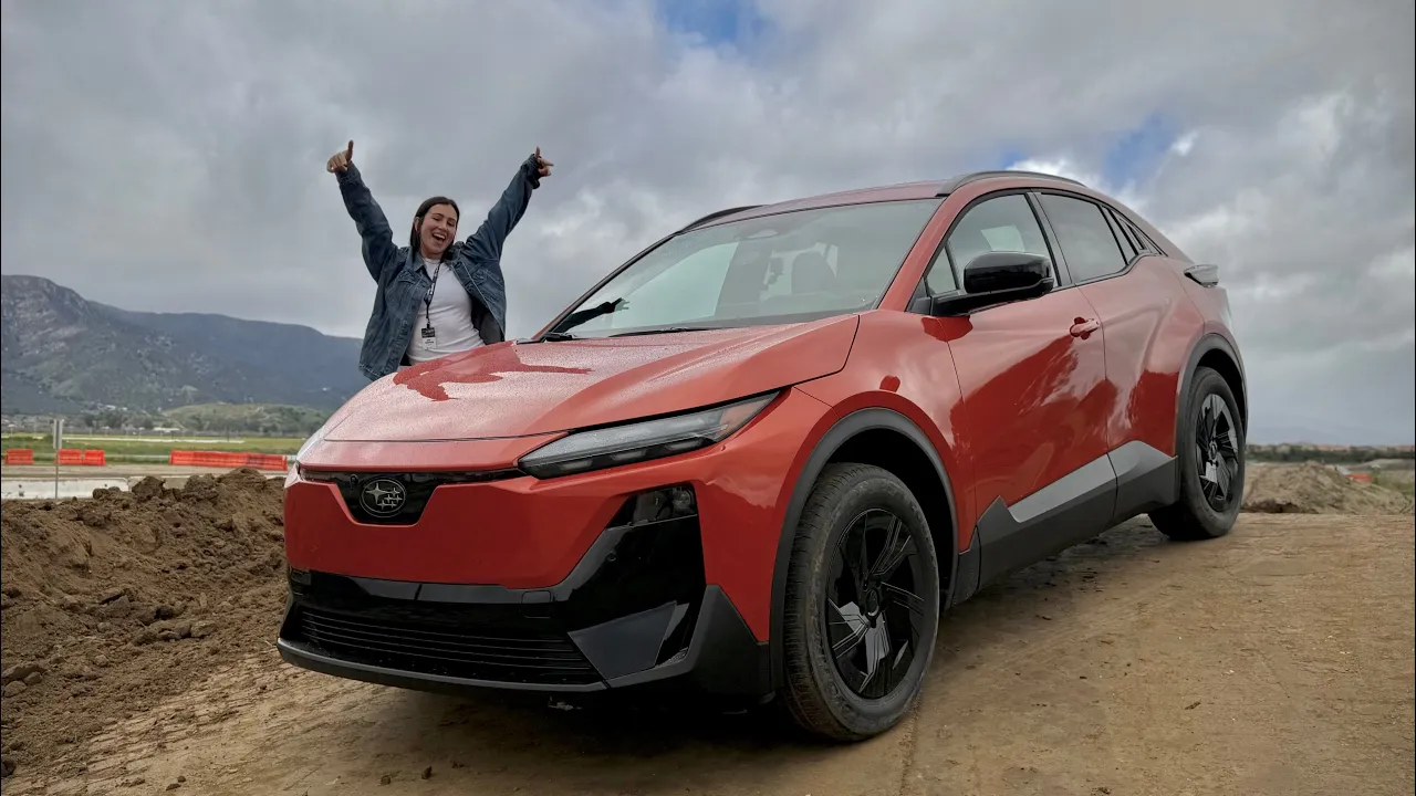 I Drive The New Subaru Uncharted EV For The First Time! It’s A Slightly Smaller Solterra