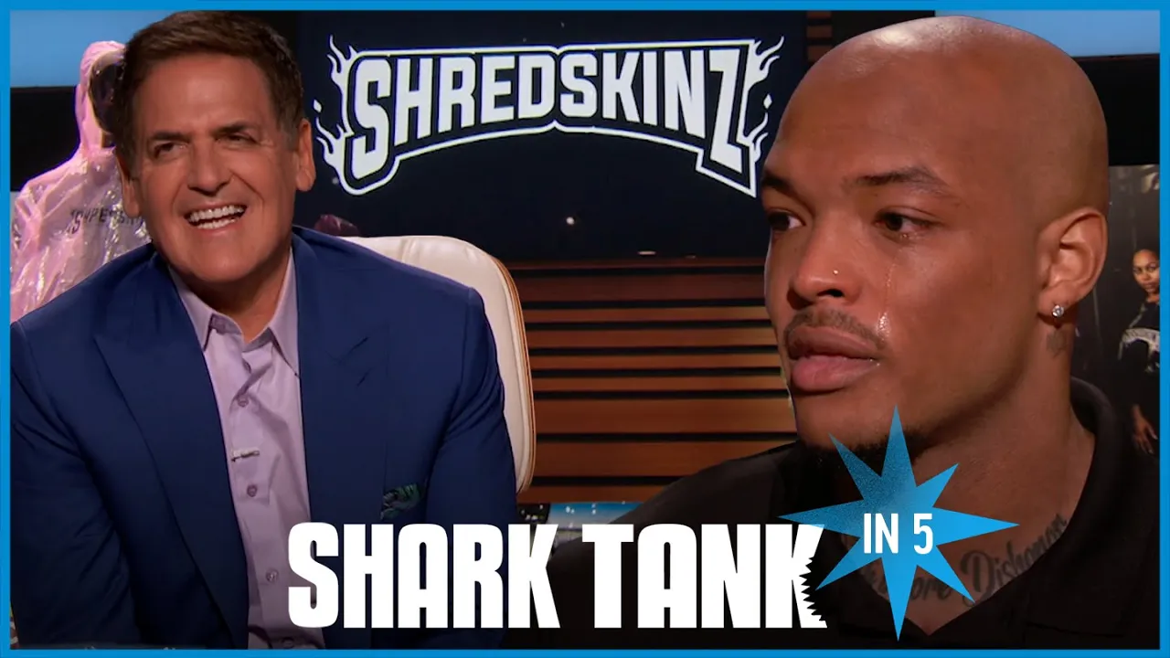 Mark Cuban Breaks A Sweat During Entrepreneur's Pitch | Shark Tank In 5