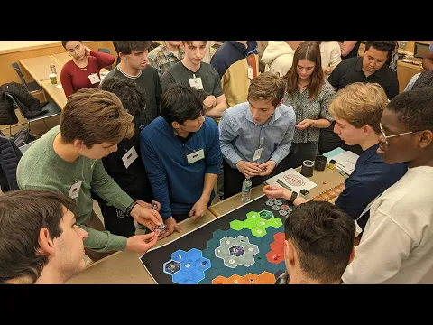 37 University Students play ALLIANCE The Ultimate Political Science Megagame at Dartmouth College