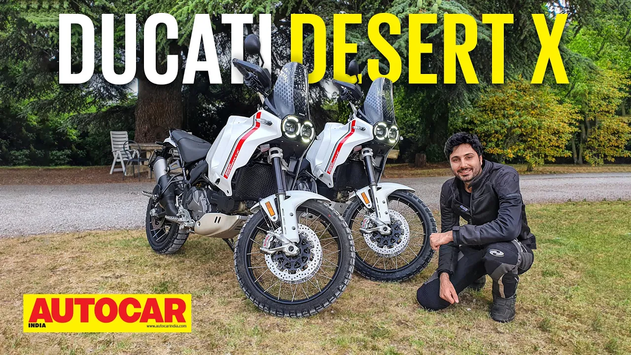 2022 Ducati DesertX review - Beautiful, but seriously capable! | First Ride | Autocar India