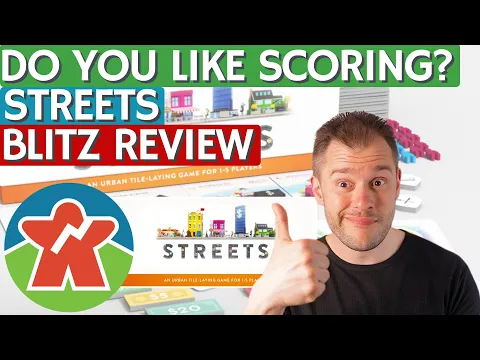 Streets - Do You Like Scoring? - Board Game Blitz Review!