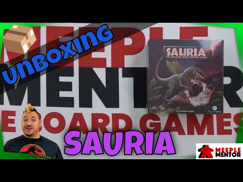 Unboxing Sauria: the Dinosaur Park Survival Game