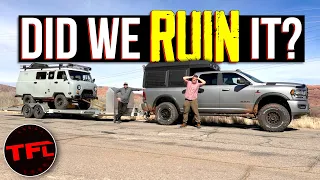 Did I Ruin My Ram HD Cummins with a Lift & Camper? I Tow Cross Country to Find Out!