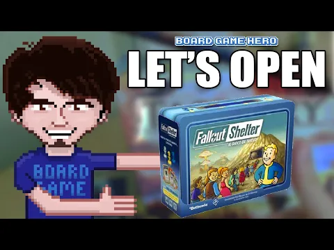 LET'S OPEN: Fallout Shelter The Board Game