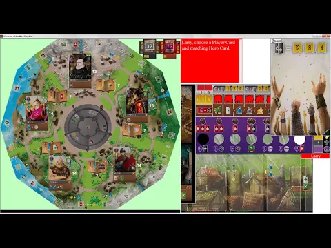Viscounts of the West Kingdom: Complete 2-Player Playthru and Tutorial